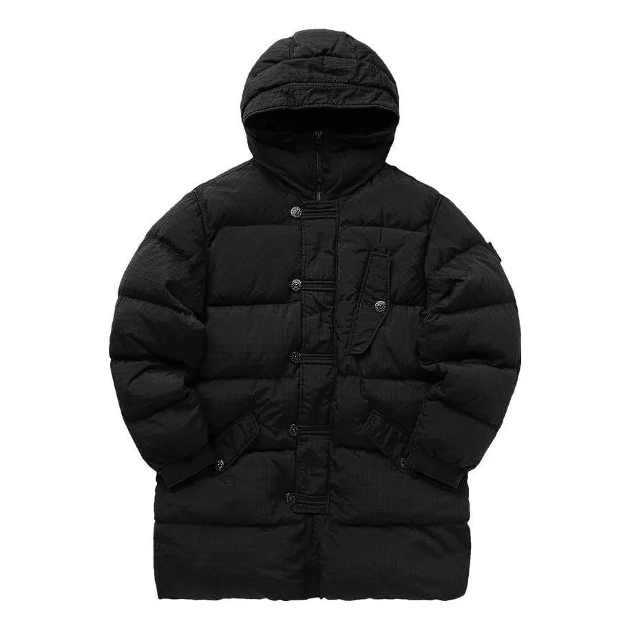 STONE ISLAND Down Parka 'Black' 791571432-V0029 sold by KicksCrew