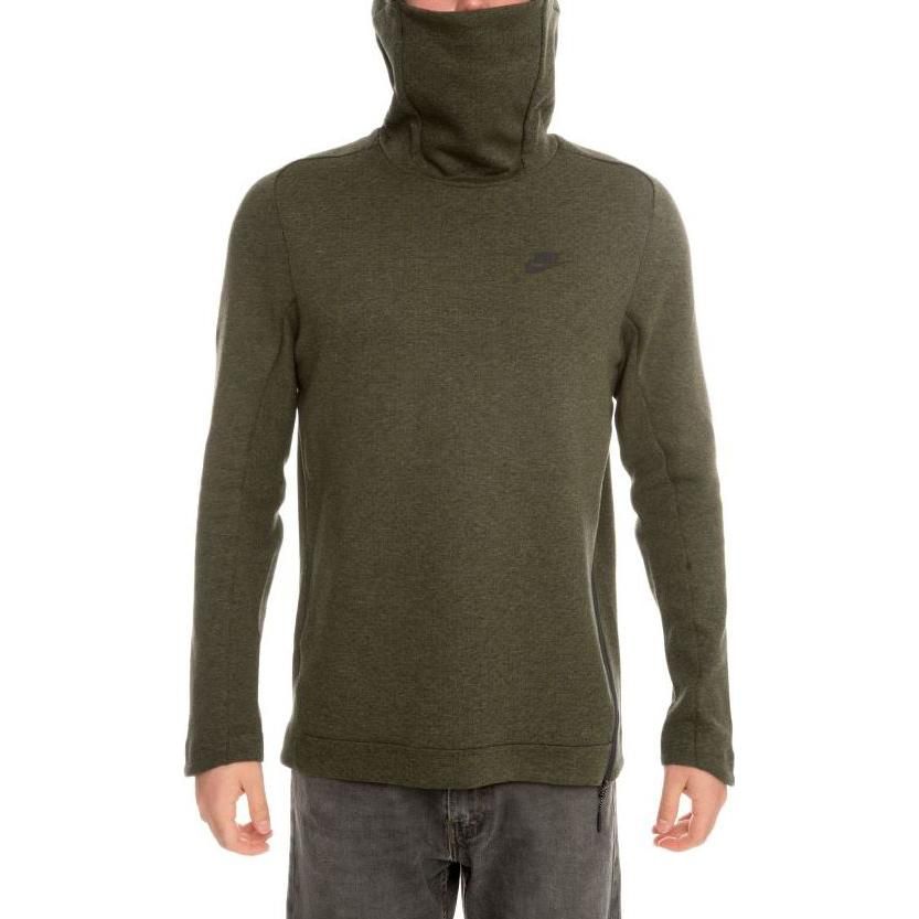 Nike Tech Fleece Pullover Hoodie 'LEGION GREEN HEATHER' 832116-331 sold by KicksCrew product image thumbnail 2