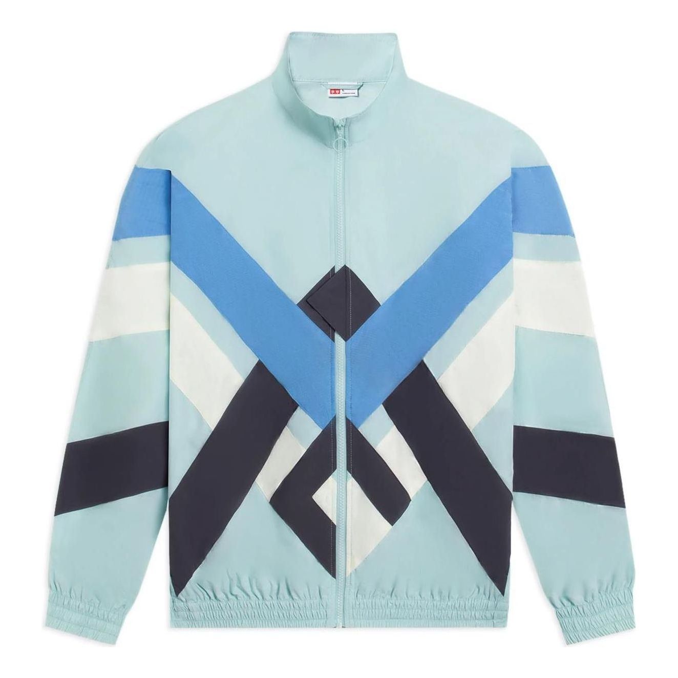 Li-Ning Classic Color Block Jacket 'Blue White Balck' AFDSB39-2 sold by KicksCrew