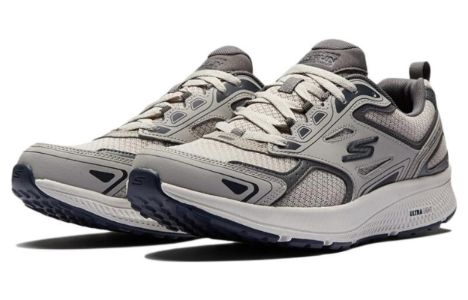 Skechers GOrun Consistent 'Grey Navy' 220034-GYNV sold by KicksCrew