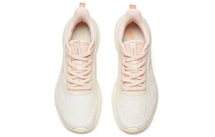 (WMNS) ANTA Running Series Sneakers Hydrogen 'White Pink' 122235570S-3 sold by KicksCrew product image thumbnail 4