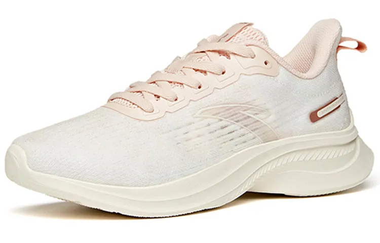 (WMNS) ANTA Running Series Sneakers Hydrogen 'White Pink' 122235570S-3 sold by KicksCrew product image thumbnail 3