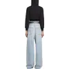 (WMNS) Balenciaga Baggy Jeans 'Light Blue' 773763TJW794076 sold by KicksCrew