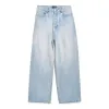 (WMNS) Balenciaga Baggy Jeans 'Light Blue' 773763TJW794076 sold by KicksCrew