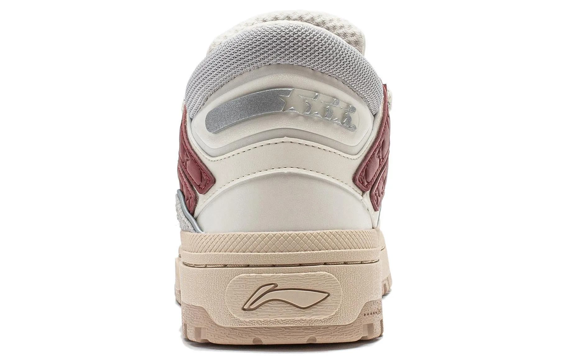 (WMNS) Li-Ning WeiWu Mid 'White Grey Red' AGCT498-1 sold by KicksCrew product image thumbnail 5