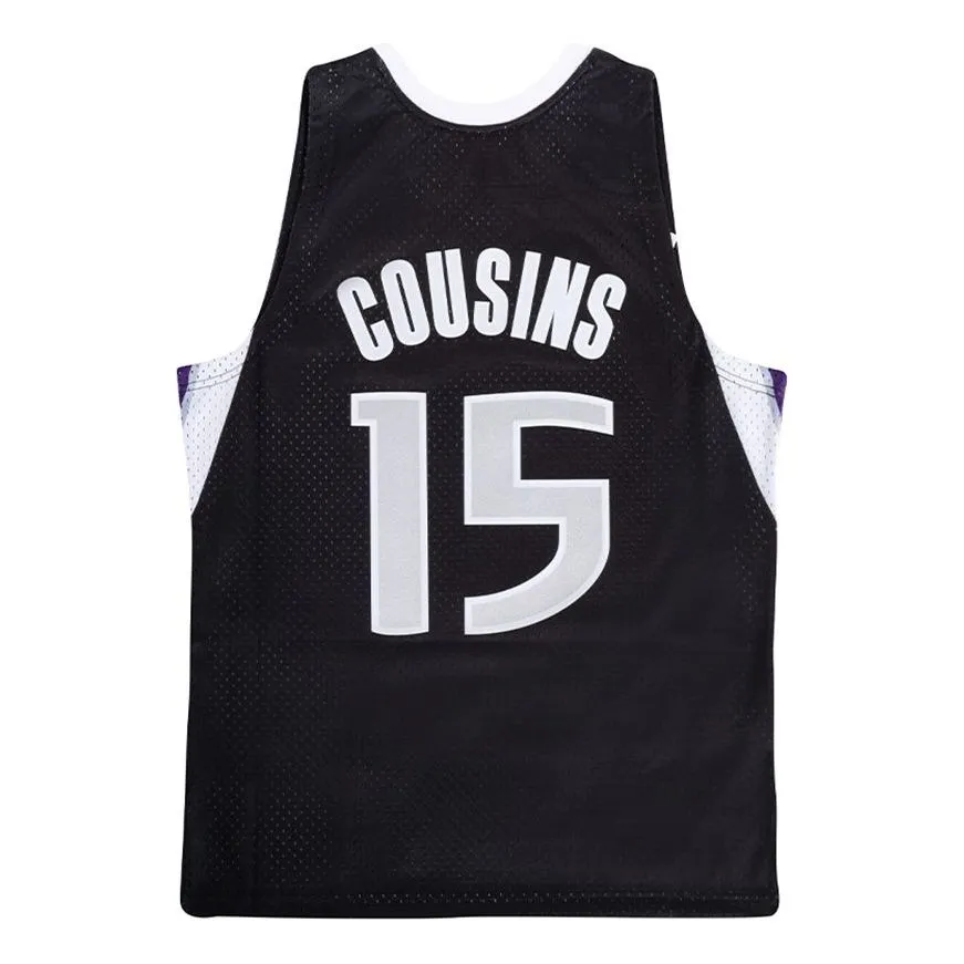 Mitchell & Ness x NBA Sacramento Kings 2011-12 Swingman Jersey 'Demarcus Cousins 12' SMJY1189-SKI11DCSBLCK sold by KicksCrew product image thumbnail 2