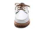 Timberland Authentic Handsewn Boat Shoes 'White Full Grain' A4149EM2 sold by KicksCrew