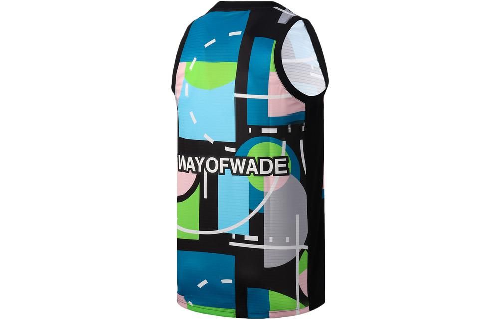 Li-Ning Sports Colorblock Training Jersey 'Black Blue Green' AAYR215-4 sold by KicksCrew product image thumbnail 2