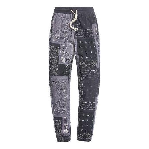 KITH Deconstructed Bandana Williams I Sweatpant 'Grey Black' KH6521-001 sold by KicksCrew
