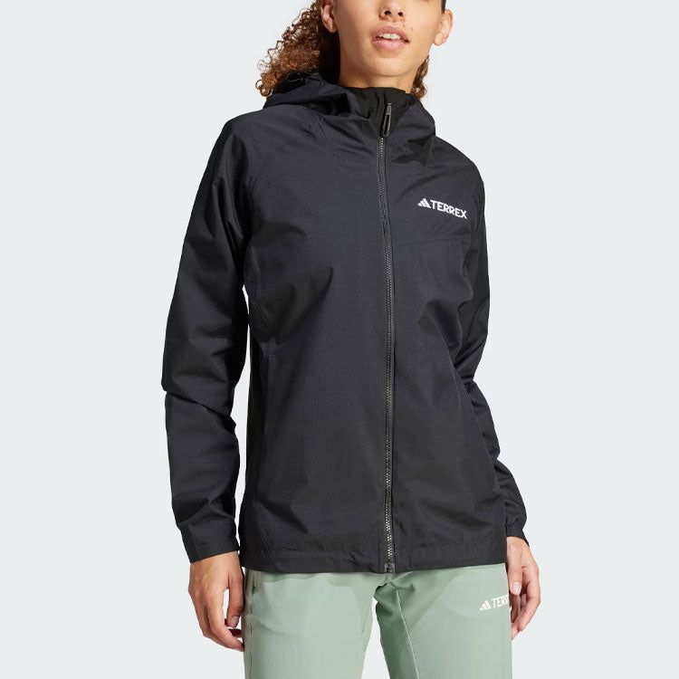 (WMNS) adidas Terrex Multi 2L RAIN.RDY Jacket 'Black' IV9835 sold by KicksCrew product image thumbnail 3