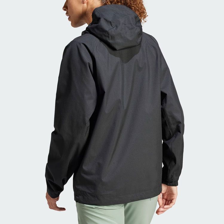 (WMNS) adidas Terrex Multi 2L RAIN.RDY Jacket 'Black' IV9835 sold by KicksCrew product image thumbnail 4