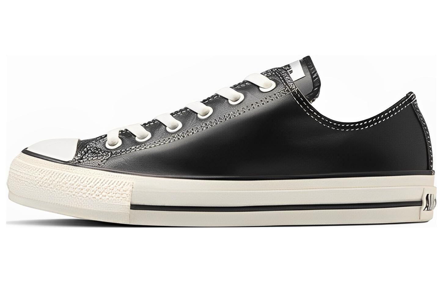 Converse All Star Olive Green Leather Ox 'Black White' 31309190 sold by KicksCrew product image thumbnail 2