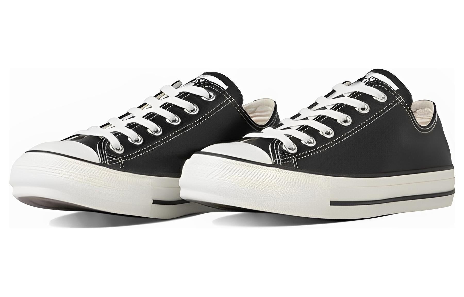 Converse All Star Olive Green Leather Ox 'Black White' 31309190 sold by KicksCrew product image thumbnail 4