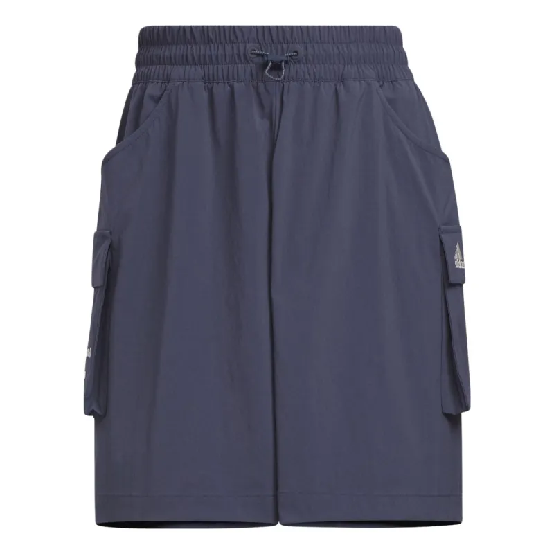 (WMNS) adidas Sportswear Shorts 'Hidden blue' IS7409 sold by KicksCrew