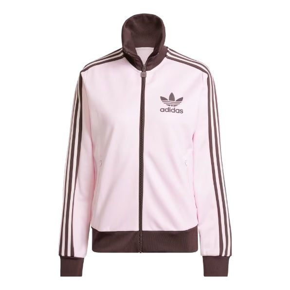 (WMNS) adidas Originals Beckenbauer Track Top 'Pink Brown' IR6088 sold by KicksCrew