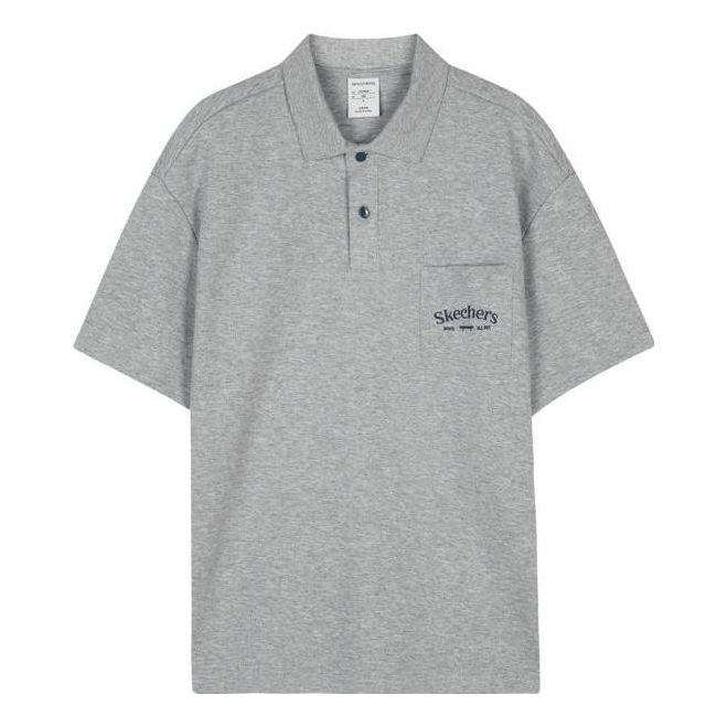 Skechers Short Sleeve Polo Shirt 'Grey' L223M048-004F sold by KicksCrew