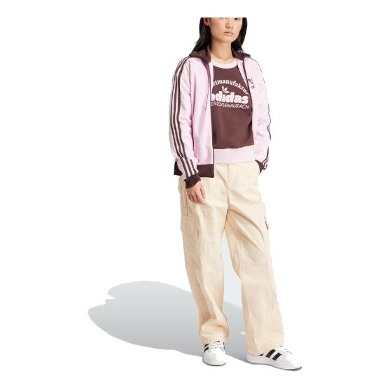 (WMNS) adidas Originals Beckenbauer Track Top 'Pink Brown' IR6088 sold by KicksCrew product image thumbnail 2