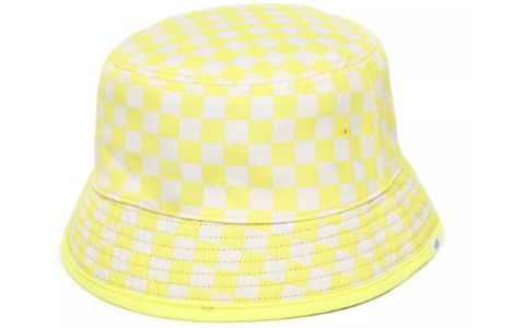 (WMNS) Vans Delux Hankley Bucket Hat 'Black Yellow' VN0A4DT8W5X sold by KicksCrew