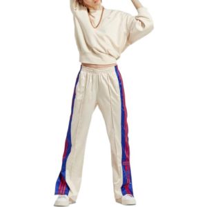 (WMNS) adidas Satin Adibreak Pants 'Wonder White' IC5218 sold by KicksCrew