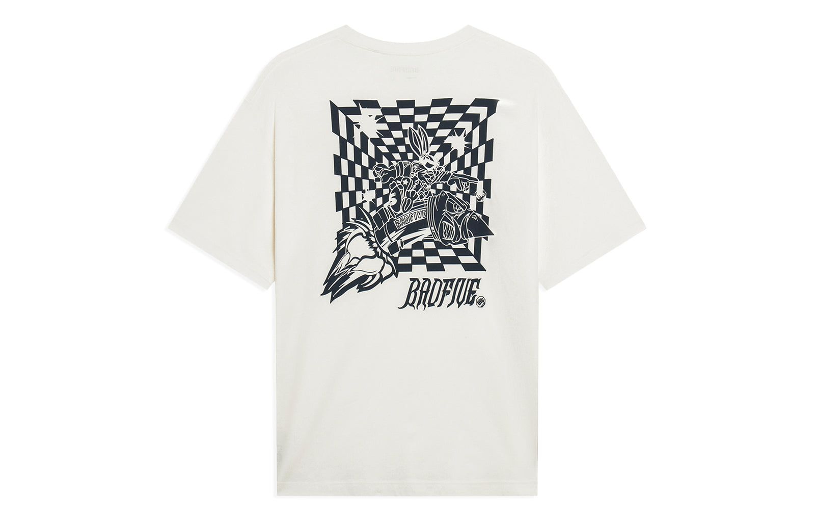 Li-Ning BadFive Graphic T-shirt 'White Black' AHST009-1 sold by KicksCrew product image thumbnail 2