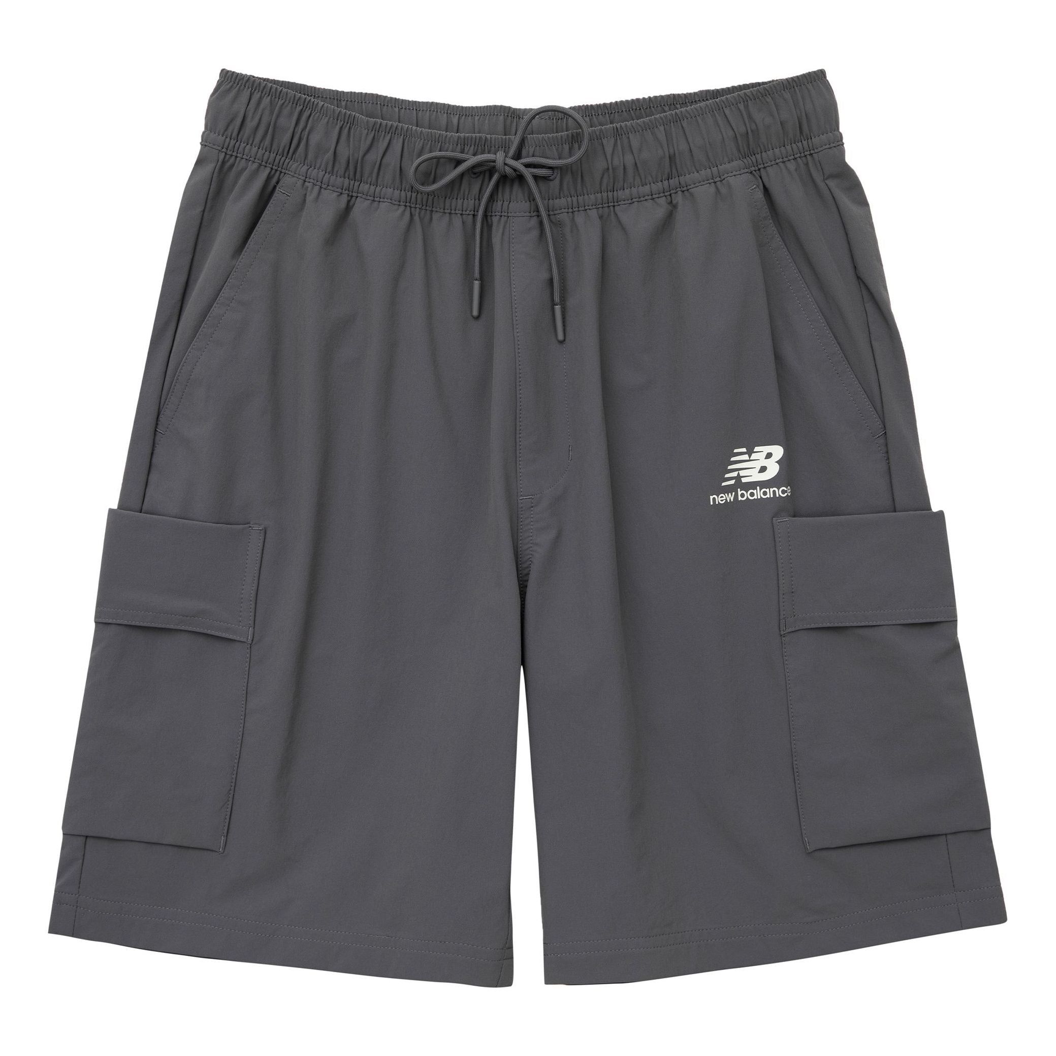 New Balance NBX Holiday Woven Pocket Shorts 'Grey' AMS32370-CTR sold by KicksCrew