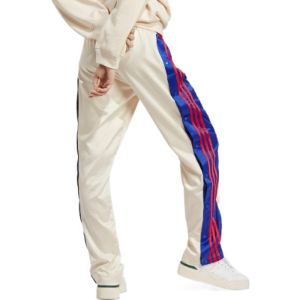 (WMNS) adidas Satin Adibreak Pants 'Wonder White' IC5218 sold by KicksCrew