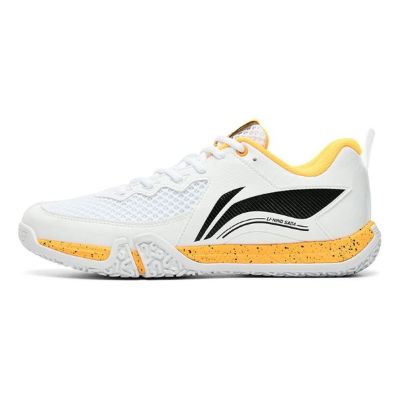 Li-Ning Ground Flying 2 Lite 'White Yellow' AYTT003-3 sold by KicksCrew