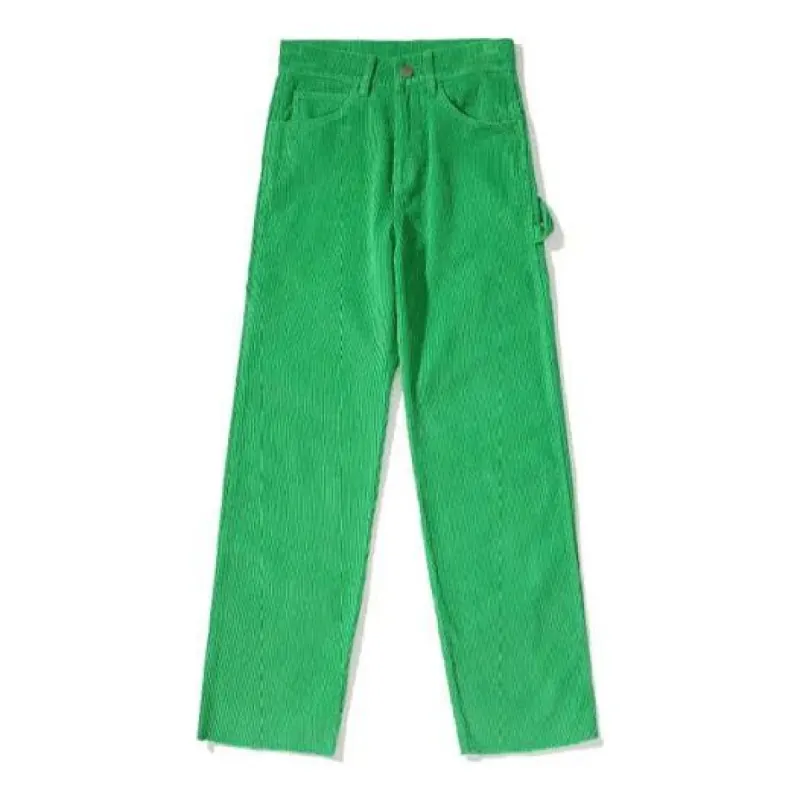 Drew House Corduroy Carpenter Pants 'Green' DR-SS21-84 sold by KicksCrew