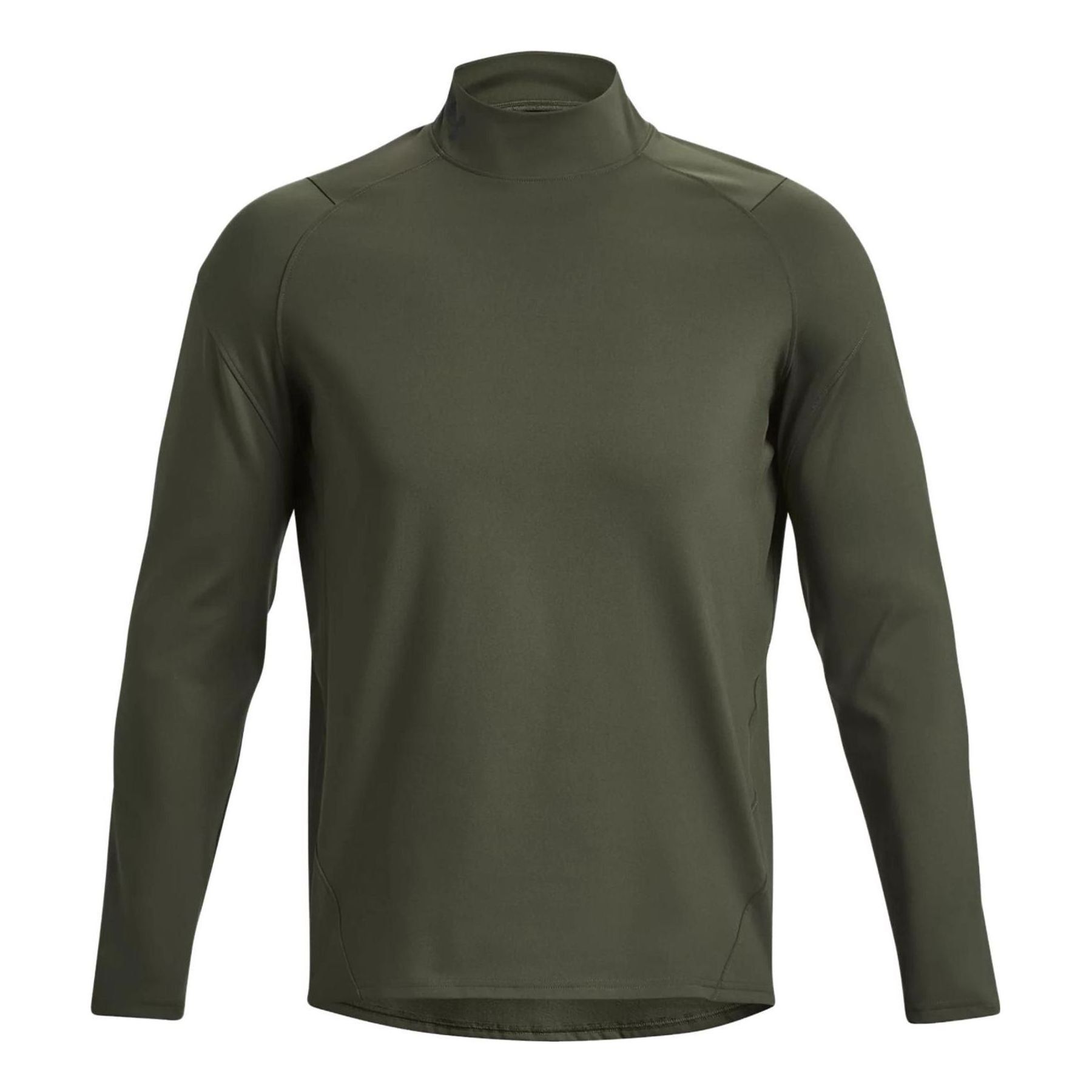 Under Armour Rush ColdGear Mock Long Sleeve T-Shirt 'Green' 1366059-390 sold by KicksCrew