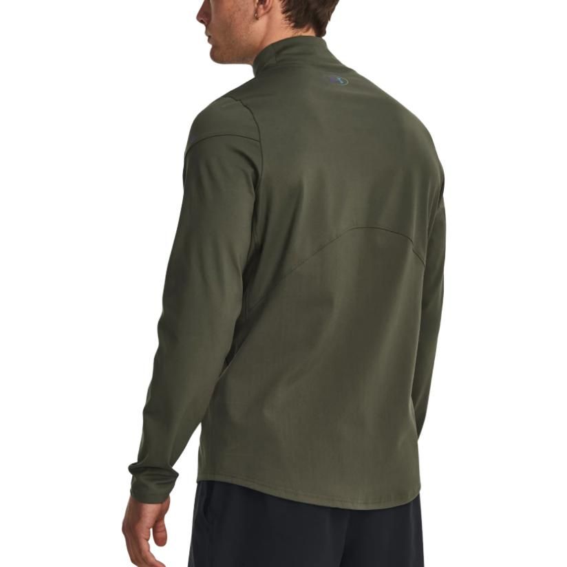 Under Armour Rush ColdGear Mock Long Sleeve T-Shirt 'Green' 1366059-390 sold by KicksCrew product image thumbnail 4
