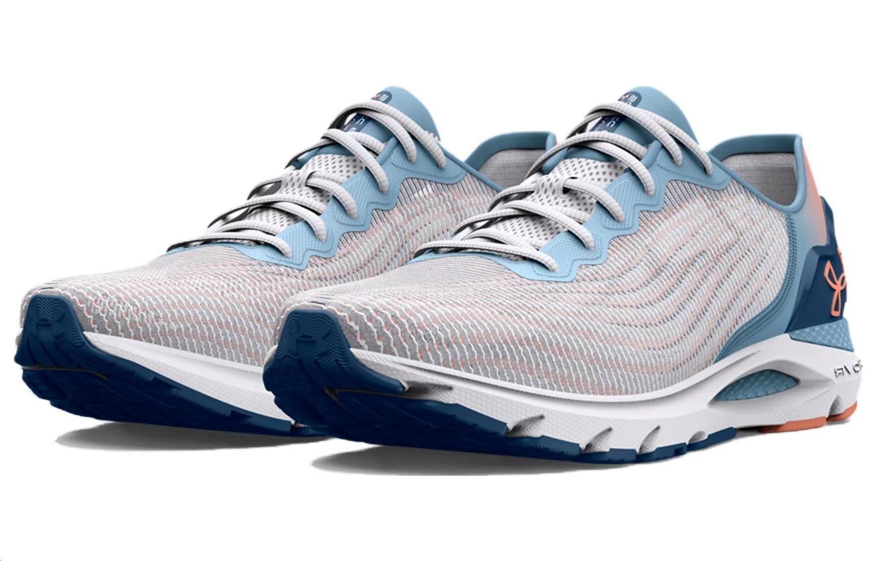 (WMNS) Under Armour Hovr Sonic 6 Breeze Running Shoes 'White Blue' 3026266-400 sold by KicksCrew product image thumbnail 3