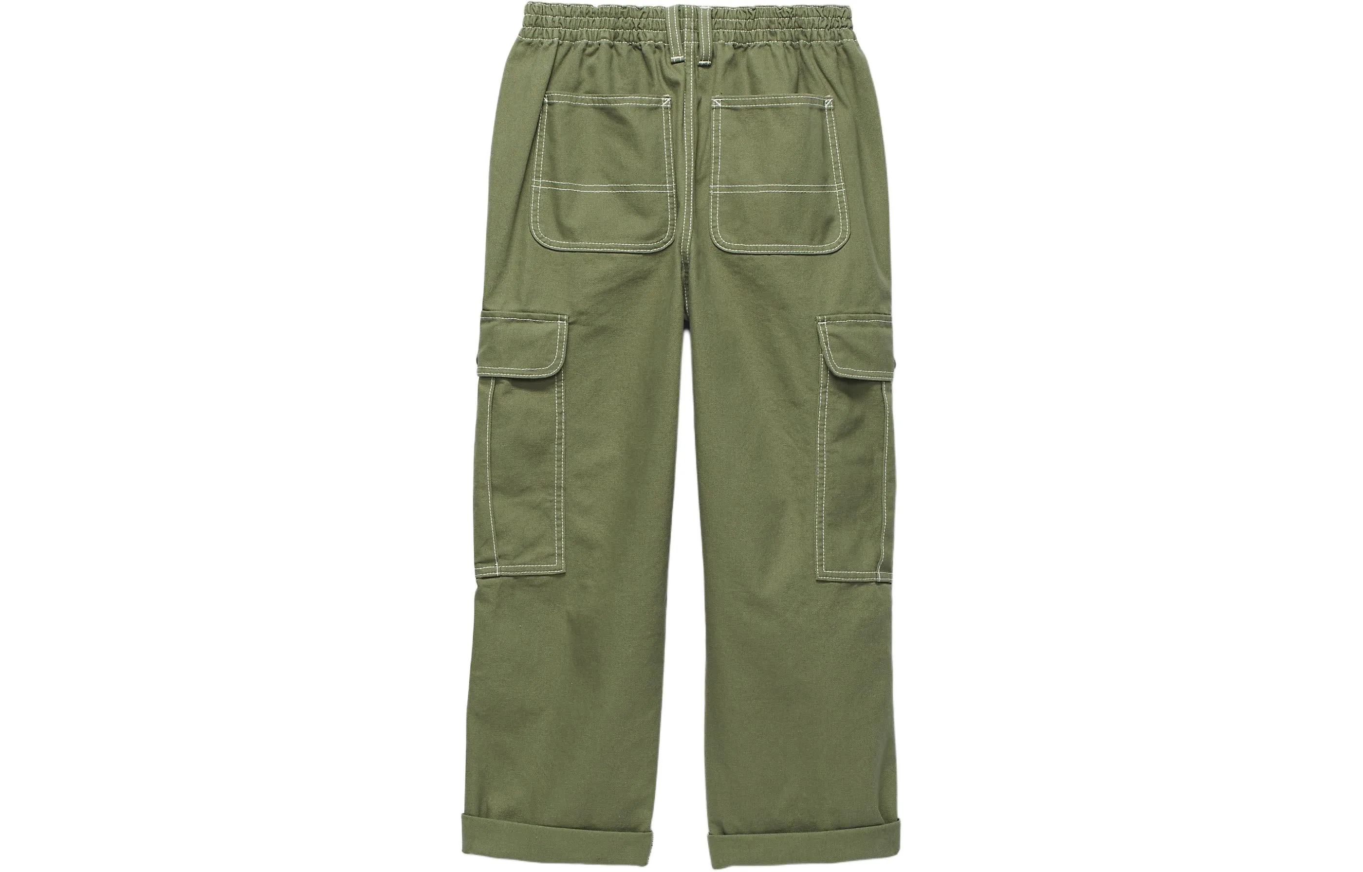 (WMNS) Vans Sidewalk Pants 'Olivine' VN000GWNAMB sold by KicksCrew product image thumbnail 2