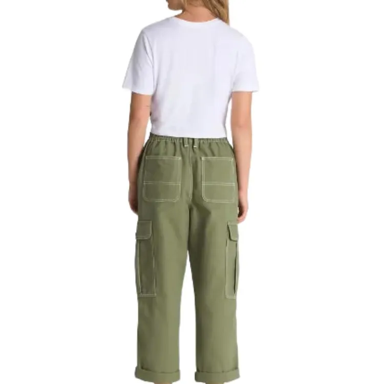 (WMNS) Vans Sidewalk Pants 'Olivine' VN000GWNAMB sold by KicksCrew product image thumbnail 4