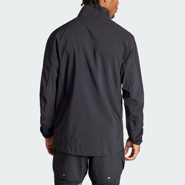 Adidas Adizero Essentials Running Jacket 'Black' IT7585 sold by KicksCrew product image thumbnail 3