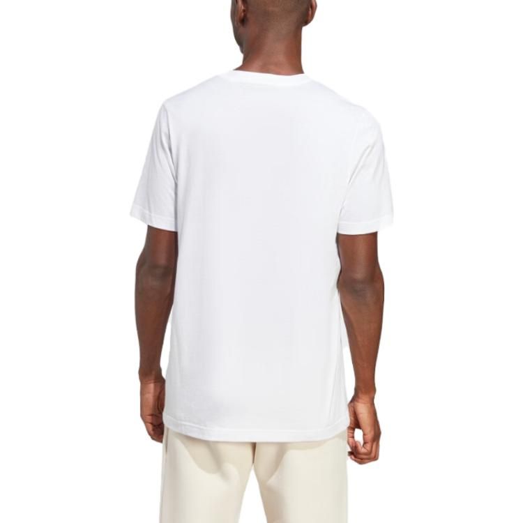 adidas originals Trefoil Essentials Tee 'White' IA4872 sold by KicksCrew product image thumbnail 3