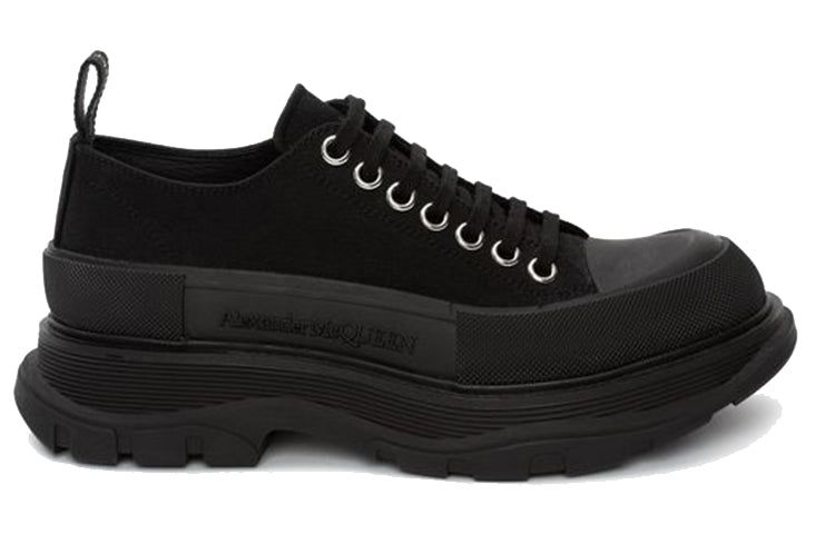 (WMNS) Alexander McQueen Tread Slick Lace Up 'Black' 611705W4L321000 sold by KicksCrew product image thumbnail 2