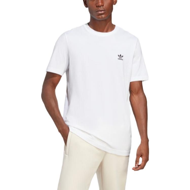 adidas originals Trefoil Essentials Tee 'White' IA4872 sold by KicksCrew product image thumbnail 2