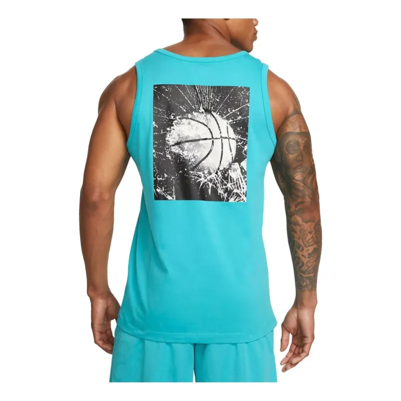 Nike Basketball Tank Top 'Lake Green' FJ2301-367 sold by KicksCrew