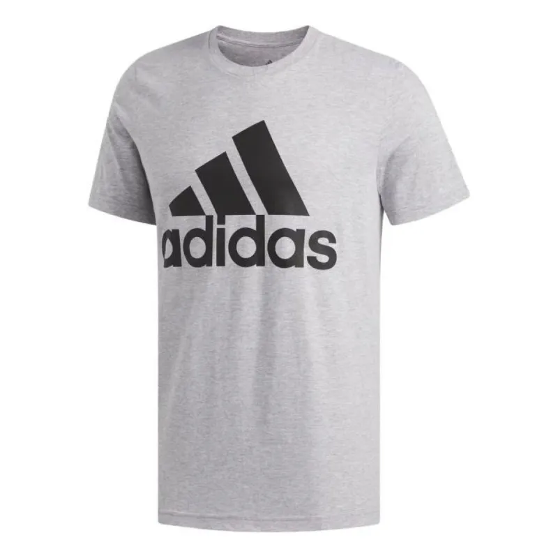 Adidas Badge of Sport Tshirt 'Medium Grey Heather' ED9607 sold by KicksCrew