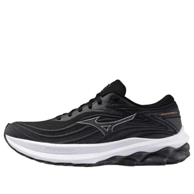 (WMNS) Mizuno Wave Skyrise 5 'Black White Nasturtium' J1GD240924 sold by KicksCrew