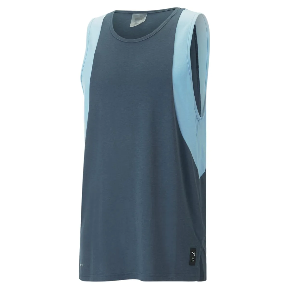 PUMA The Excellence Basketball Tank Top 'Blue' 538548-01 sold by KicksCrew