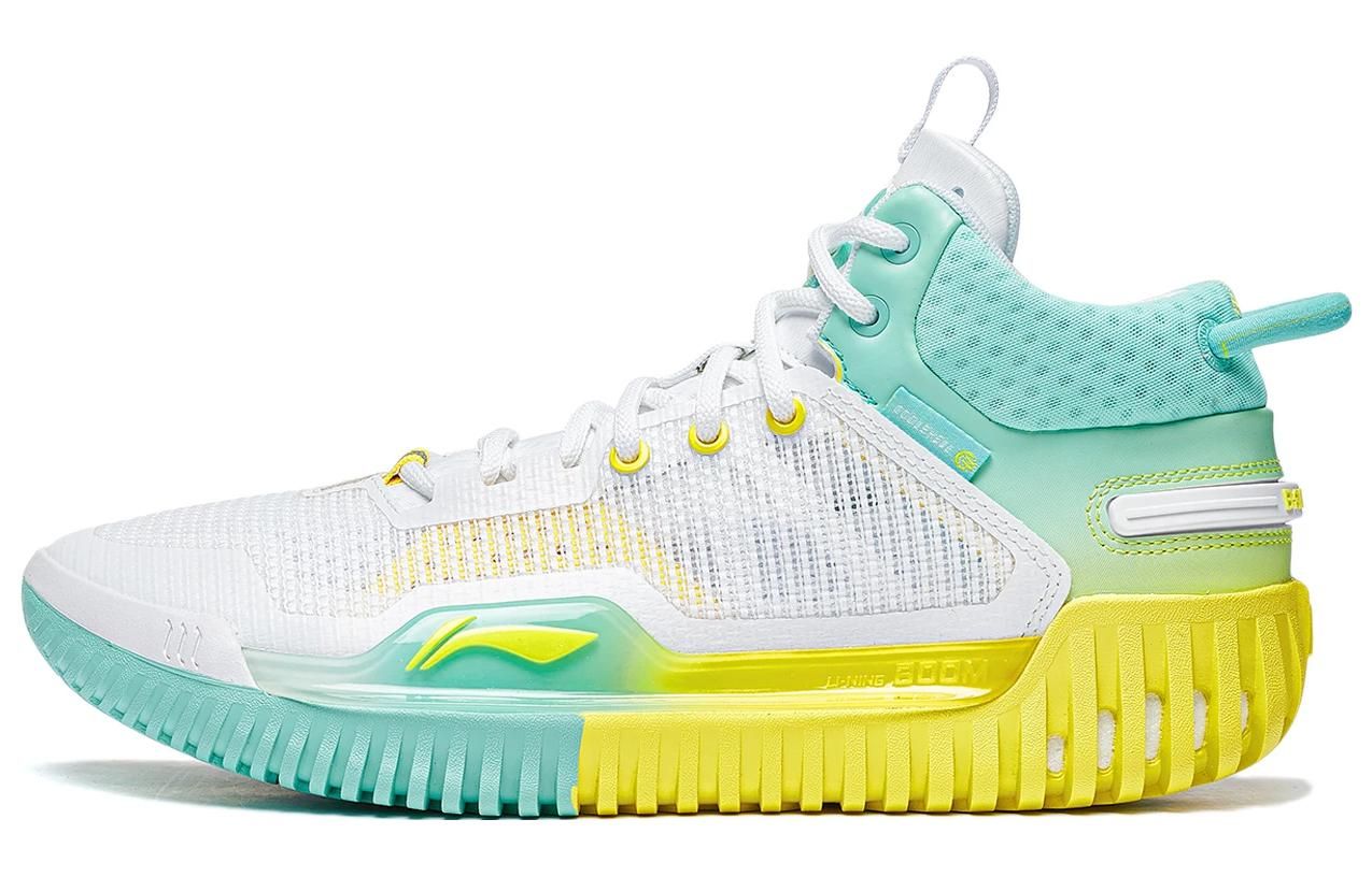 Li-Ning BadFive 3 'White Yellow Green' ABFT005-9 sold by KicksCrew product image thumbnail 2