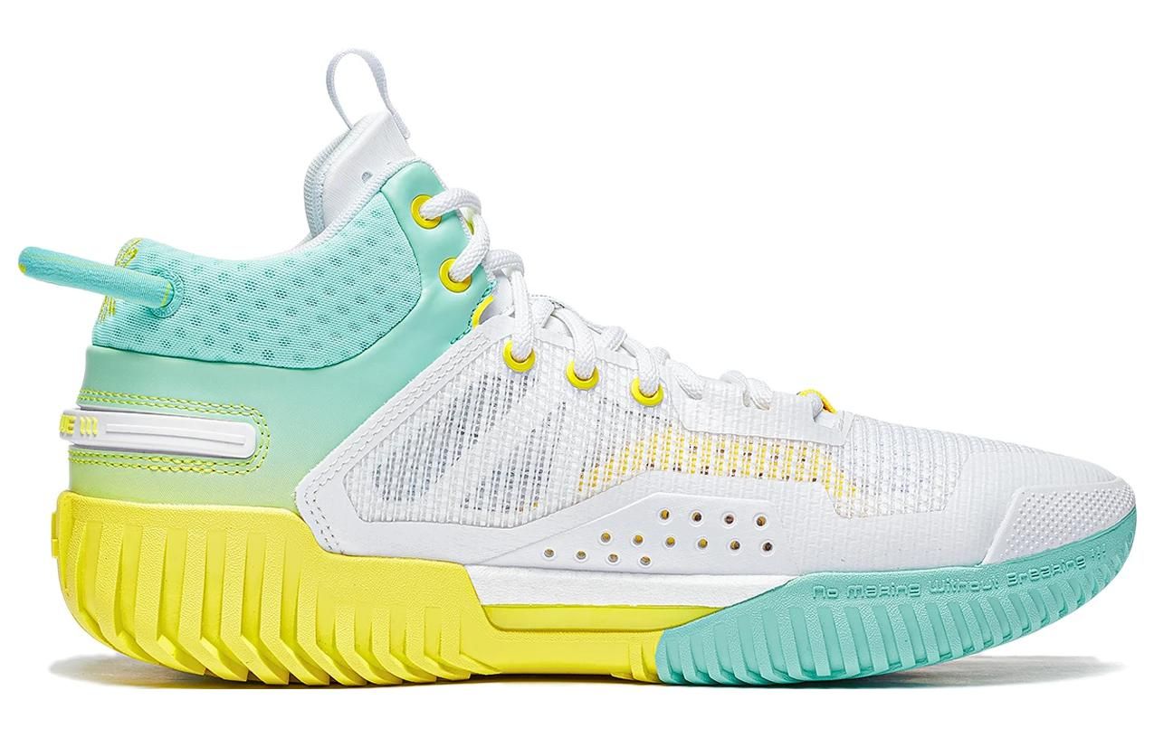 Li-Ning BadFive 3 'White Yellow Green' ABFT005-9 sold by KicksCrew product image thumbnail 3