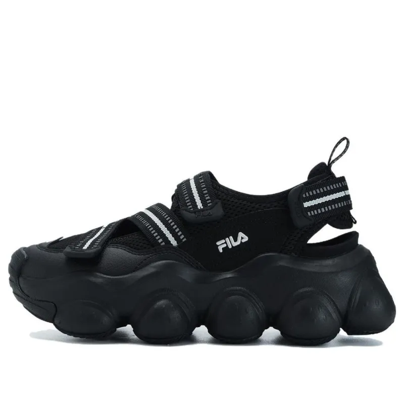 (WMNS) FILA Fragola Tracer shoes 'Black' F12W321403FBK sold by KicksCrew