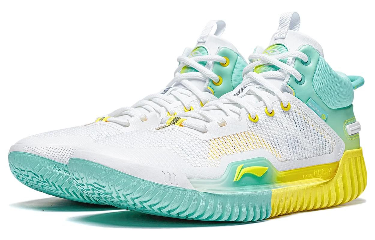 Li-Ning BadFive 3 'White Yellow Green' ABFT005-9 sold by KicksCrew product image thumbnail 4