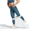 (WMNS) adidas Optime Stash Pocket High-Waisted 7/8 Leggings Asia Sizing 'Teal' IJ6824 sold by KicksCrew