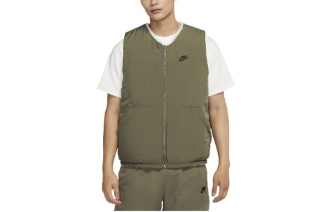 Nike Club+ Reversible Winterized Vest 'Green White' DQ4879-133 sold by KicksCrew