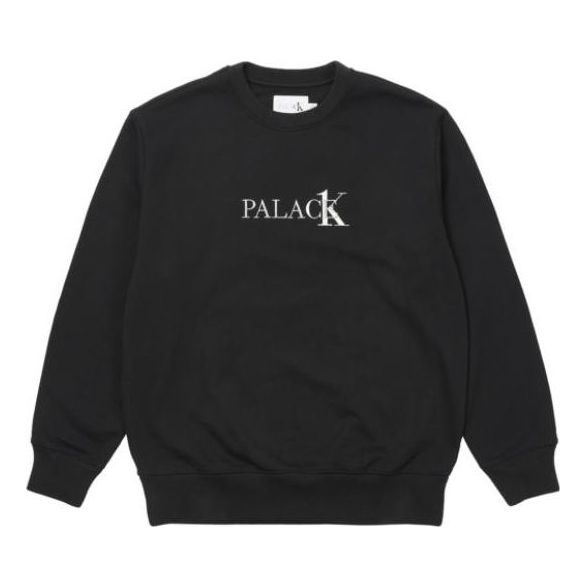 Palace X Calvin Klein Sweater 'Black' 21663140_001 sold by KicksCrew