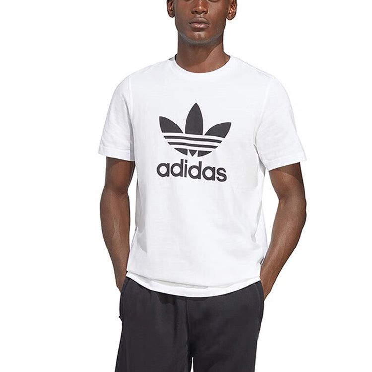 adidas originals Adicolor Classics Trefoil T-shirt 'White' IA4816 sold by KicksCrew product image thumbnail 3