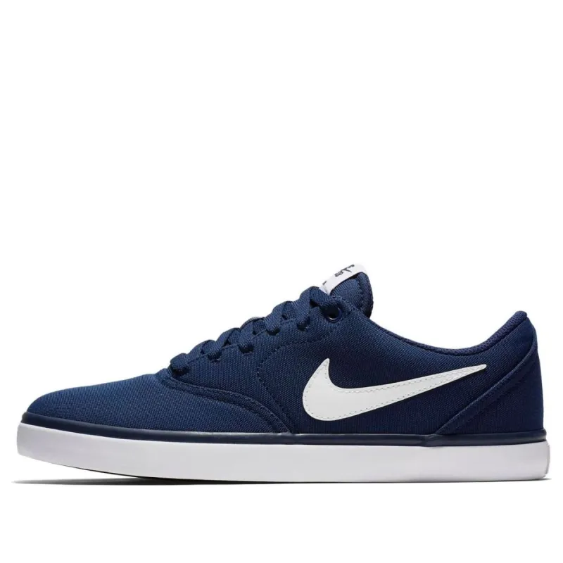 Nike SB Check Solar Canvas 'Midnight Navy White' 843896-400 sold by KicksCrew